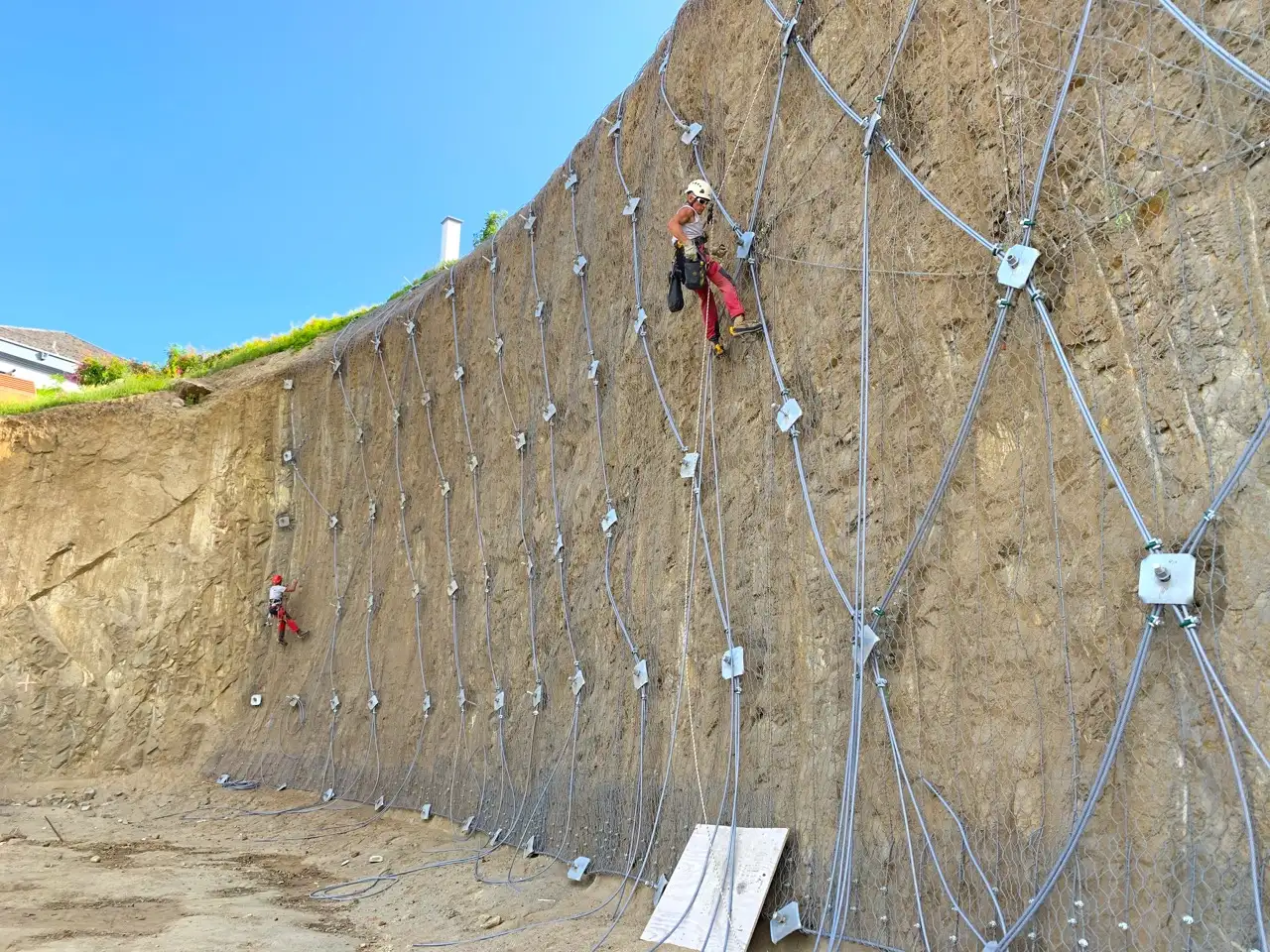 Stabilisation de parois rocheuses